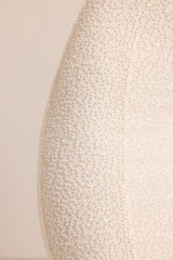 Palermo-Embellished Bandeau Cowl Neck Maxi Dress in White